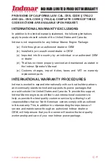 Preview for 121 page of Indmar Premium 400 Operator'S Manual