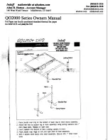 Предварительный просмотр 1 страницы Indoff QO2000 Series Owner'S Manual