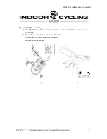 Preview for 7 page of Indoor Cycling TOMAHAWK IC5 Instruction Manual