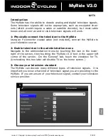 Preview for 23 page of IndoorCycling Group MyRide V3.0 User Manual