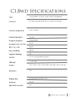 Preview for 11 page of Induction Dynamics C1.8wd Owner'S Manual