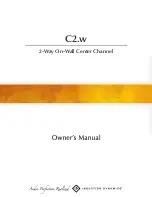 Induction Dynamics C2.w Owner'S Manual preview