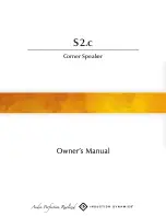 Induction Dynamics S2.c Owner'S Manual preview