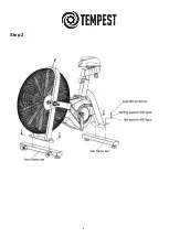 Предварительный просмотр 5 страницы INDUSTRIAL ATHLETIC TEMPEST AIRBIKE User Manual