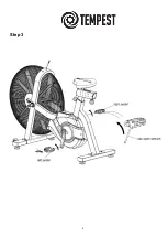 Предварительный просмотр 6 страницы INDUSTRIAL ATHLETIC TEMPEST AIRBIKE User Manual