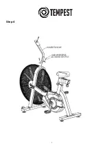 Предварительный просмотр 7 страницы INDUSTRIAL ATHLETIC TEMPEST AIRBIKE User Manual