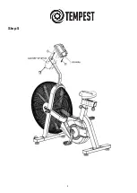 Предварительный просмотр 8 страницы INDUSTRIAL ATHLETIC TEMPEST AIRBIKE User Manual