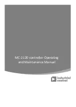 Industrial Controls MC-2120 Operating And Maintenance Manual preview