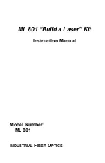 Industrial Fiber Optics ML 801 Instruction Manual preview