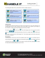 Preview for 2 page of Industrial Products Handle It 800 Getting Started