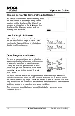 Предварительный просмотр 16 страницы Industrial Scientific MX4 iQuad Manual