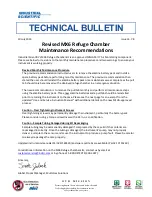 Предварительный просмотр 1 страницы Industrial Scientific MX6 iBrid Technical Bulletin