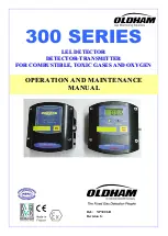 Preview for 1 page of Industrial Scientific OLDHAM 300 Series Operating And Maintenance Manual