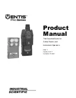 Industrial Scientific Ventis Pro Series Product Manual preview