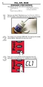 Preview for 4 page of Industrial Test Systems Pool eXact EZ Quick Start Manual