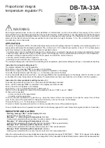 Preview for 2 page of industrie technik DB-TA-33A Manual