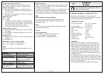 Preview for 2 page of industrie technik SE18M24 Instructions Manual