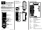 Preview for 1 page of Industronic DAX 004 Instructions Manual