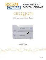 INDY AUDIO LABS aragon 8008 User Manual предпросмотр