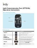 Preview for 1 page of Indy CTTOOL Operation Instructions Manual