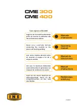 INE SKYLINE CME 300 Operating Manual preview