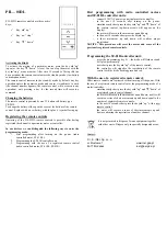 Inel PIL – 01DL Quick Start Manual предпросмотр