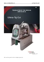 INELCO GRIDERS Ultima-Tig-Cut Translation Of The Original User Manual preview