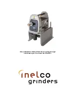 Предварительный просмотр 12 страницы Inelco Grinders Truncator User Manual