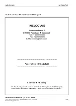 Предварительный просмотр 23 страницы Inelco 88897022 Instruction Manual