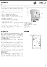 Preview for 1 page of iNels GSM3-01M Manual