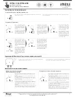 Preview for 5 page of iNels RFSA-11B Manual