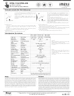 Preview for 6 page of iNels RFSA-11B Manual