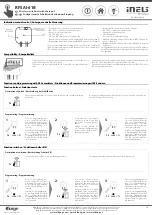 Предварительный просмотр 2 страницы iNels RFSAI-61B Series Manual