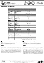 Предварительный просмотр 6 страницы iNels RFSAI-61B Series Manual