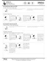 Preview for 3 page of iNels RFSC-61 Installation Manual