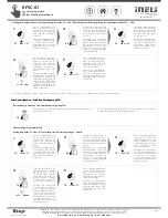 Preview for 4 page of iNels RFSC-61 Installation Manual