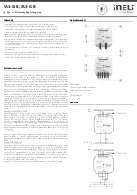 Предварительный просмотр 7 страницы iNels SA3-01B Manual