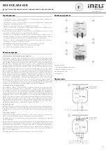 Предварительный просмотр 9 страницы iNels SA3-01B Manual