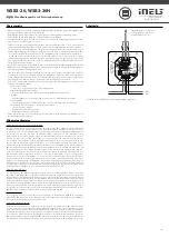 Предварительный просмотр 11 страницы iNels WSB3-20 Manual