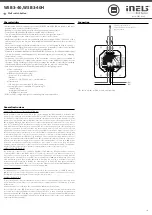 Предварительный просмотр 3 страницы iNels WSB3-40 Manual