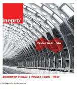 Inepro PayCon Touch - Pillar Installation Manual preview