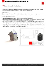 Preview for 6 page of Inepro Reader Bracket for MFP Assembly