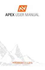 Preview for 1 page of inergy APEX User Manual