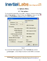 Предварительный просмотр 12 страницы Inertial Labs MRU-B User Manual