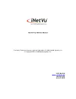 Preview for 1 page of iNetVu Fly-1202 User Manual