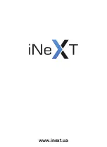 Preview for 20 page of iNeXT TV3 Quick Start Manual