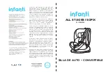 Preview for 1 page of Infanti 012150ILVEZSTA Manual