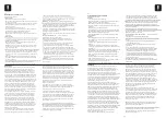 Preview for 8 page of Infanti ALCEO Instructions Manual