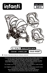 Infanti DUO RIDE S813 Manual preview