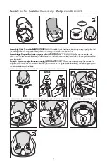 Предварительный просмотр 7 страницы Infantino Music & Lights 3-in-1 Discovery Seat & Booster Owners Manual Instructions